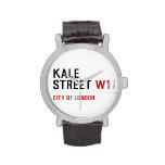 Kale Street  Wrist Watch