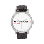 First time buyer  Wrist Watch