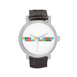 JERRY BOY TIQUIA
 MARICON VILLALUNA  Wrist Watch