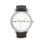 i like Woodlane high school
   Wrist Watch