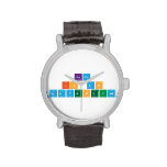 Life
 is an
 adventure  Wrist Watch