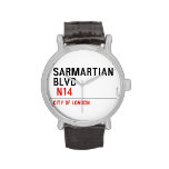 sarmartian blvd   Wrist Watch