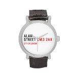 Alan  Street  Wrist Watch