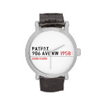 Patpat 906 ave nw  Wrist Watch
