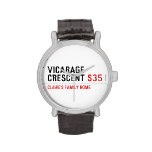 Vicarage Crescent  Wrist Watch