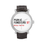 public funsters  Wrist Watch