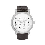 Heavy
 Fukn
 Metal  Wrist Watch
