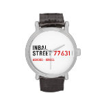 Inbal Street  Wrist Watch