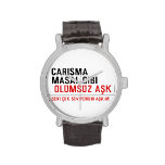CaRiSMa  MaSaL GiBi   Wrist Watch
