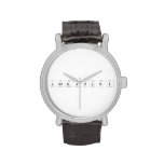 Chemistry  Wrist Watch
