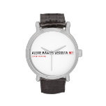 alexie kawehi decosta  Wrist Watch