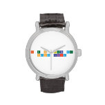 i.e.s. Sierra de 
 Santa barbara  Wrist Watch