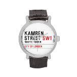 Kamren  Street  Wrist Watch