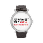 Jet Provost Way  Wrist Watch