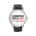 Cambridge Circus  Wrist Watch