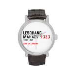 LEBOHANG MAHADY  Wrist Watch