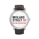 Midland Street  Wrist Watch