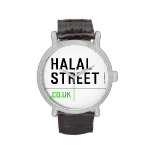 Halal Street  Wrist Watch
