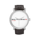 Michelle Patterson road  Wrist Watch