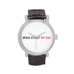 Grace street  Wrist Watch