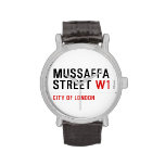 Mussaffa Street  Wrist Watch