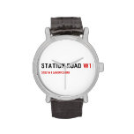 station road  Wrist Watch