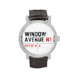 Window Avenue  Wrist Watch