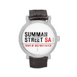 Summah Street  Wrist Watch
