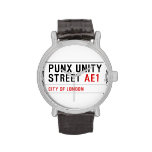 PuNX UNiTY Street  Wrist Watch