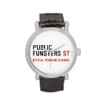 public funsters  Wrist Watch