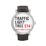 traffic light tree  Wrist Watch