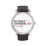 ST PAUL'S CATHEDRAL  Wrist Watch