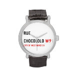 Rue  chocololo  Wrist Watch