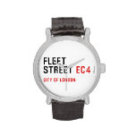 FLEET  STREET  Wrist Watch