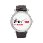 LET  AVENUE  Wrist Watch