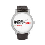 Carmen Bishop 22  Wrist Watch