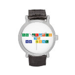 Papa cerdito
 vs
 bebe george  Wrist Watch