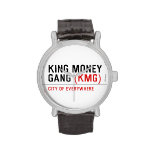 King Money Gang  Wrist Watch