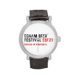 EGHAM BEER FESTIVAL  Wrist Watch