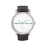 Shut the heck your mouth  Wrist Watch