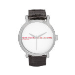 Rosh Is Peng Street  Wrist Watch