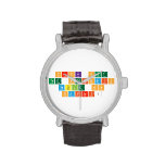 Check out
 The periodic
 TABLE on
 Safari!  Wrist Watch