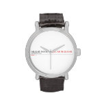 FOLLOW ME ON I.G  Wrist Watch