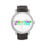Chemistry 
 Rocks!!  Wrist Watch