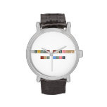 Jeffrey Nicholson
         &
    Nick Canales  Wrist Watch
