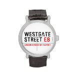 Westgate street  Wrist Watch
