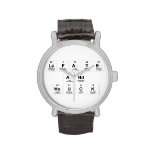 LaFaye
 and
 Houck  Wrist Watch