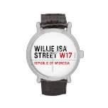 willie isa Street  Wrist Watch