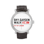 sky garden walk  Wrist Watch