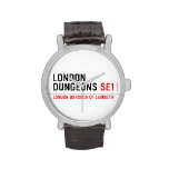 london dungeons  Wrist Watch